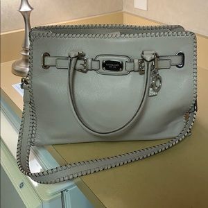 Michael Kors Stone Gray large Tote satchel